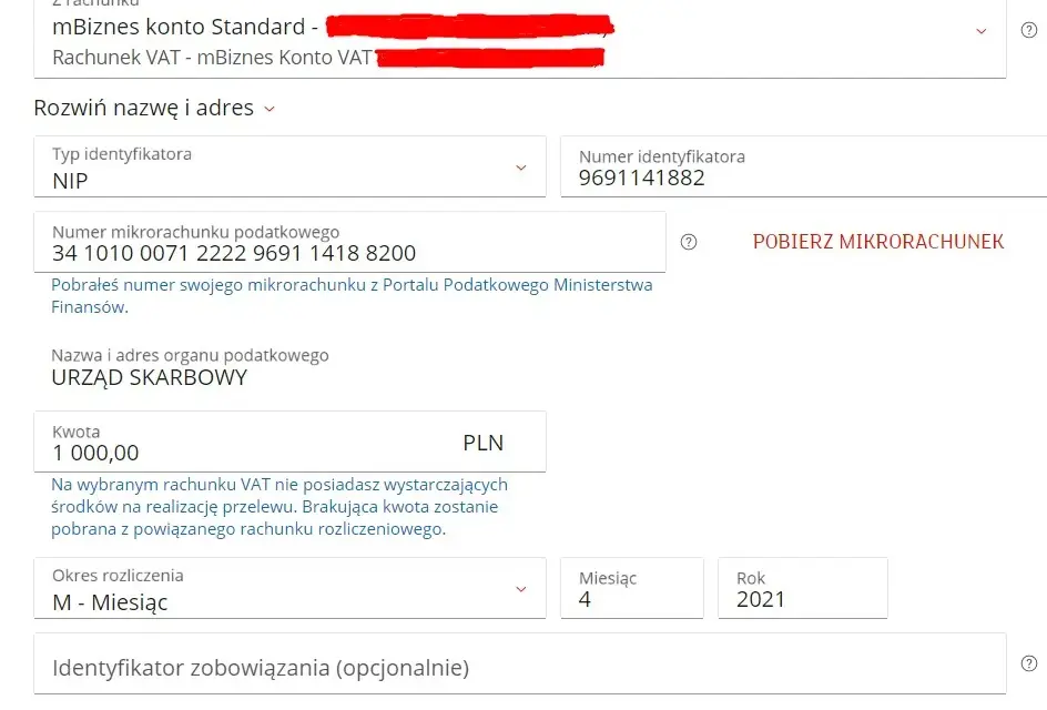 Podatek od najmu: Gdzie wpłacić i jak wypełnić przelew?