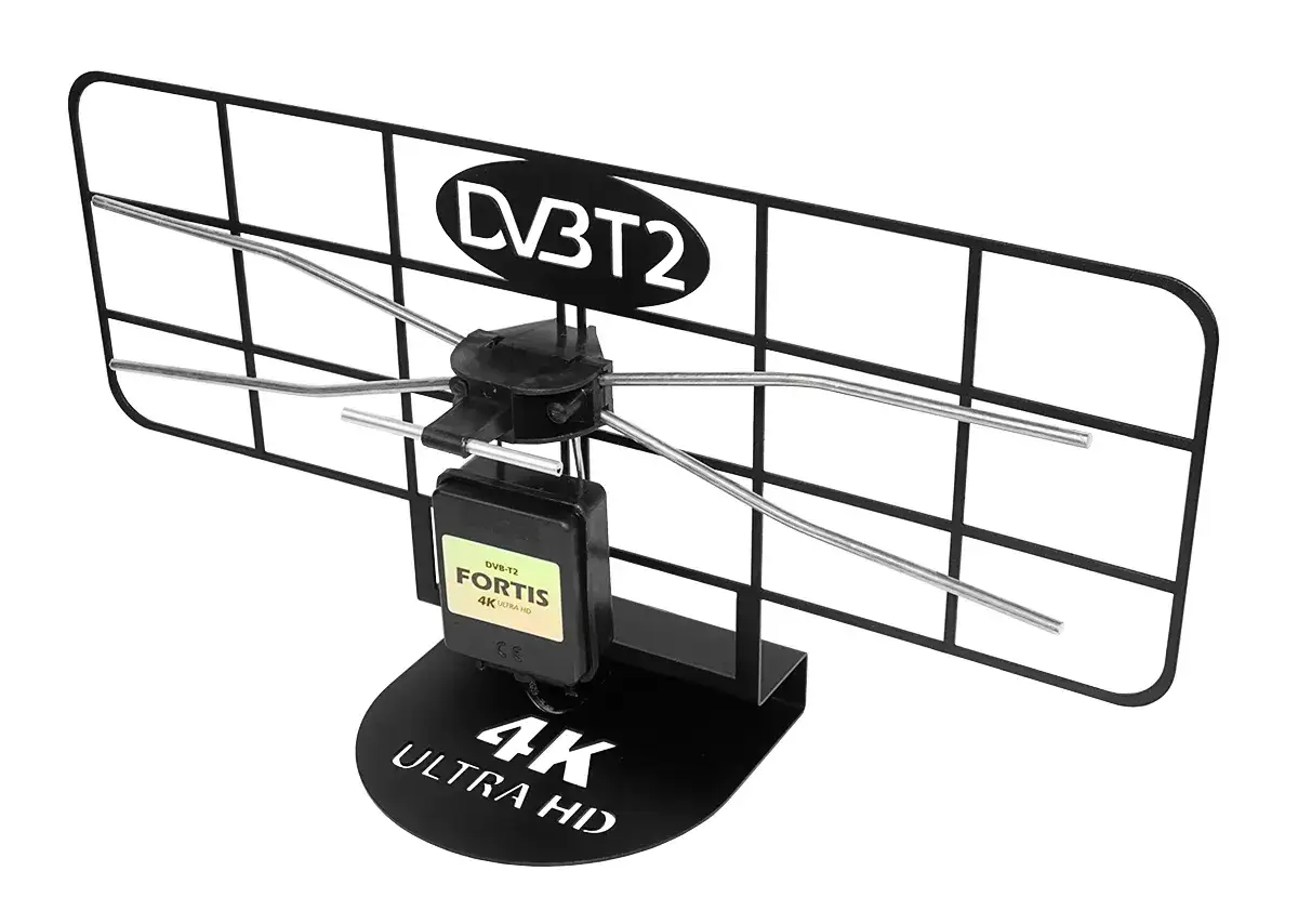 Antena pokojowa DVB-T2 HEVC